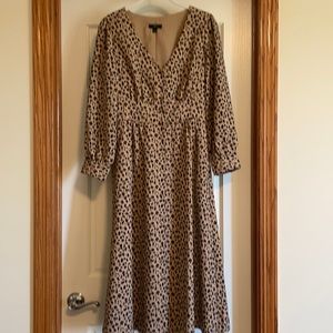 JCrew Leonard Print Dress